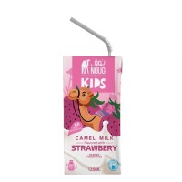 Noug Lactose-Free Camel Milk Strawberry Flavor 125ml product thumbnail 2
