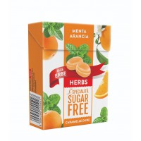 Serra Mini Hard Candies with Mint and Orange (Sugar Free) 50g product thumbnail 3