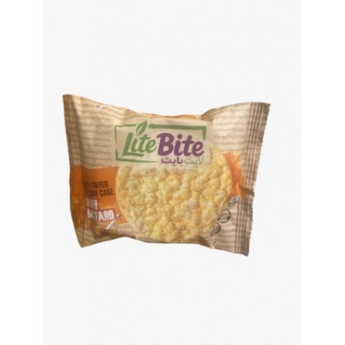 Lite Bite GF Rice & Corn Cakes (Honey & Mustard) 20g 