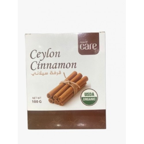 House Care Organic Ceylon Cinnamon 100g 