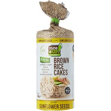 rice UP Brown Rice Cakes with Sunflower Seeds 120g