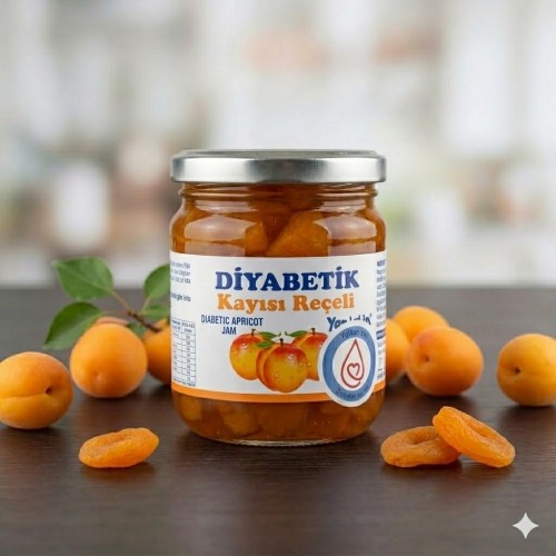 Yenigün Diabetic Apricot Jam 230g 