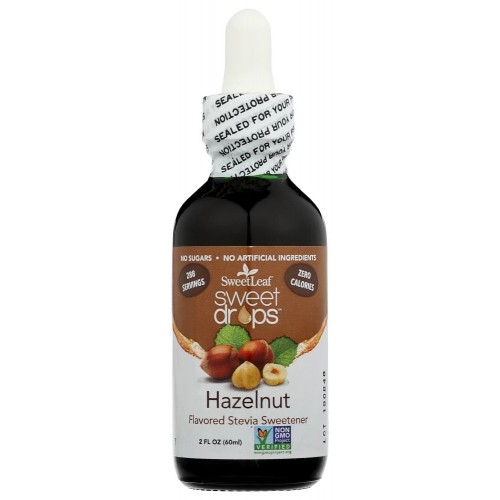 Sweet Leaf Stevia Drops with Hazelnut 60ml 