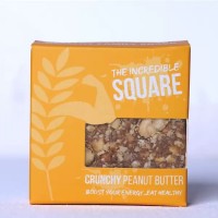 THE INCREDIBLE OAT Crunchy Peanut Butter Square 35g product thumbnail 4