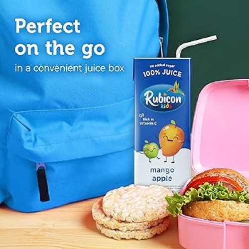 Rubicon Kids Mango & Apple 200ml (No-Added-Sugar) 200ml 
