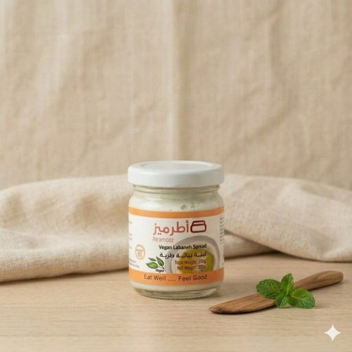 Atrameez Vegan Labneh Spread Made From Almond Milk With Olive Oil 200g