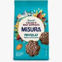 Misura Cacao & Puffed Rice Biscuits without Milk & Eggs 290g product thumbnail 3