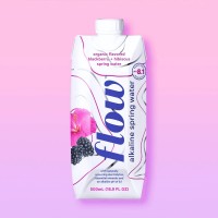 Flow Spring Water with Organic Black Berry Hibiscus Flavored 500ml product thumbnail 2