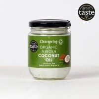 Clearspring Organic Coconut Oil (unrefined) 200 ml product thumbnail 2