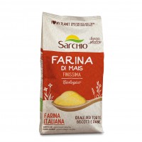 Sarchio Organic GF Very Fine Corn Flour 500g product thumbnail 2