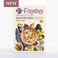 Doves Farm Organic GF Fruits & Fiber Flakes 375g product thumbnail 2
