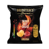 HUNTER FOODS GF Hand Cooked Potato Chips with Tangy Hot Sauce 40g product thumbnail 2