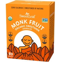 Sweet Leaf Organic Monk Fruit Sweetener (80 Packets) 64g product thumbnail 3