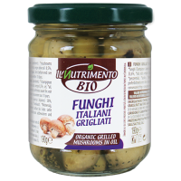 IL Nutrimento Organic Grilled Mushrooms in Oil 190g product thumbnail 2