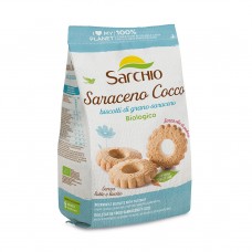 Sarchio Organic GF Buckwheat Biscuits with Coconut 200g 