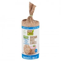 rice UP Brown Rice Cakes with Amaranth & Millet 120g product thumbnail 2
