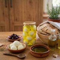 Labaneh Balls with Olive Oil 300g product thumbnail 2