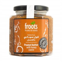 froots Coarse Peanut Butter with Honey (No-Added-Sugar) 420g product thumbnail 3