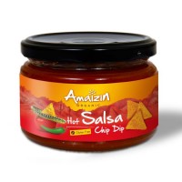 Amaizin Organic GF Hot Salsa Chip Dip 260g product thumbnail 2