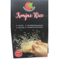 Green Shop Konjac Dry Rice 75g product thumbnail 3