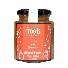 froots Coarse Almond Butter with Honey 200g 