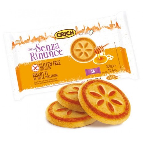 CRICH GF Multi-Flower Honey Biscuits 300g 
