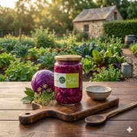 Yanboot Organic Red Cabbage Pickles (New Season) /500ml product thumbnail 2