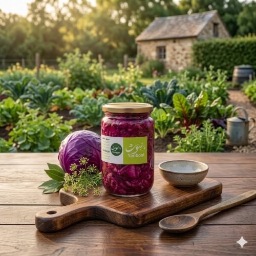 Yanboot Organic Red Cabbage Pickles (New Season) /500ml