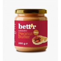 bettr Organic GF Crunchy Peanut Butter 250g product thumbnail 2
