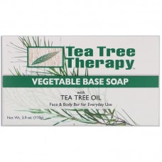 Tea Tree Therapy Vegetable Base Soap with Tea Tree Oil 110g