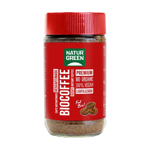 Natur Green Organic Instant Decaf Coffee 100g 