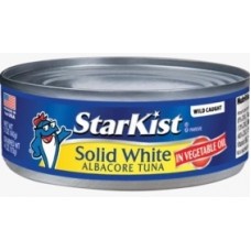 Starkist Solid White Albacore Tuna in Vegetable Oil 142g