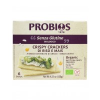 PROBIOS Organic GF Rice-Corn Crispy Crackers 120g product thumbnail 4