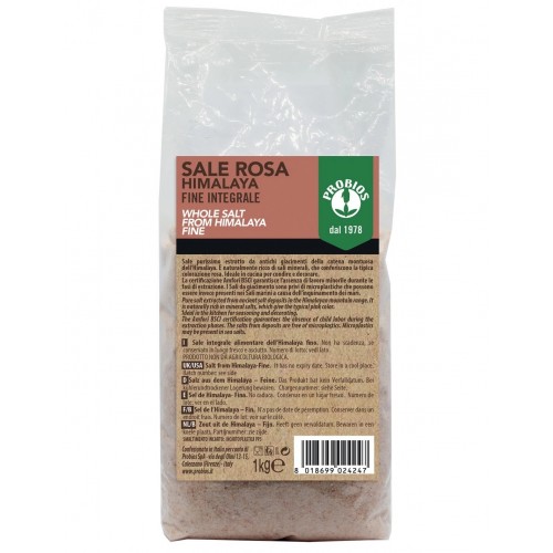 PROBIOS Whole Salt from Himalaya Fine 1kg 