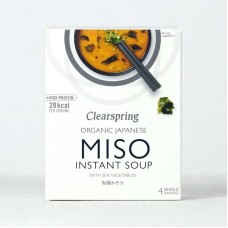 Clearspring Organic Japanese  Miso Instant Soup 40g