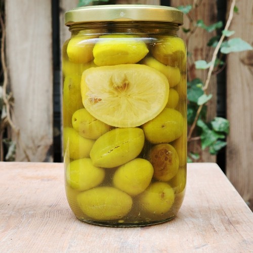 Yanboot Baladi Jumbo Green Olives 370g  