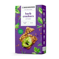 THE BEGINNINGS GF Herb Crackers 80g product thumbnail 2