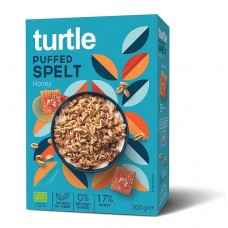 turtle Organic Puffed Spelt with Honey 300g 