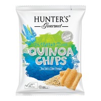 HUNTER FOODS GF Quinoa Chips with Sea Salt & Cider Vinegar 75g product thumbnail 2