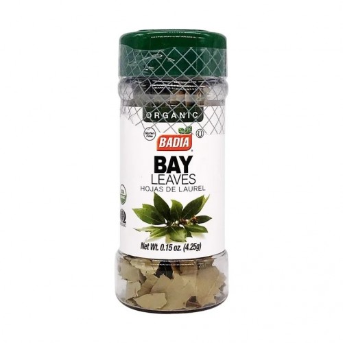 BADIA Organic GF Bay-Leaves 4.25g 