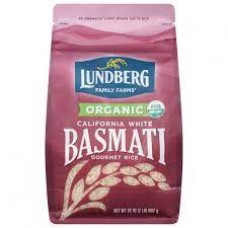Lundberg Organic Gluten Free California White Basmati Rice 907g