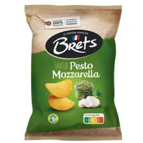 BRets GF Potato Chips with Pesto & Mozzarella 125g