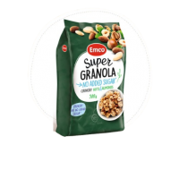 Emco Super Granola with Nuts & Almonds (No-Added-Sugar) 500g product thumbnail 2