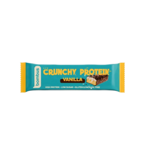 bombus GF Crunchy Protein Bar with Vanilla 50g