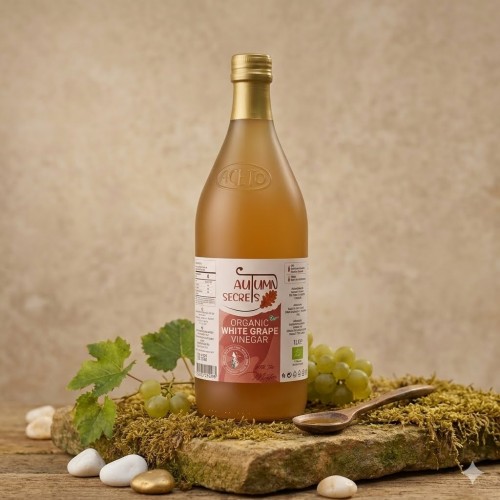 Autumn Secrets Organic White Grape Vinegar 1L
