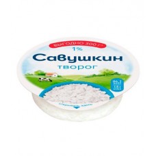 Cow Cottage Cheese 1% Fat 300g 
