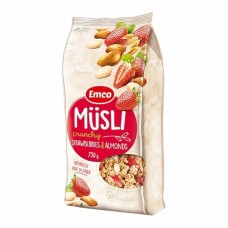 Emco Muesli with Strawberry & Almond 750g 