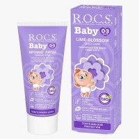 ROCS Baby Toothpaste with Lime-Blossom 45ml product thumbnail 2