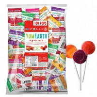 YUM EARTH Organic Fruits Lollipops 620g (100 Lollipops) product thumbnail 2