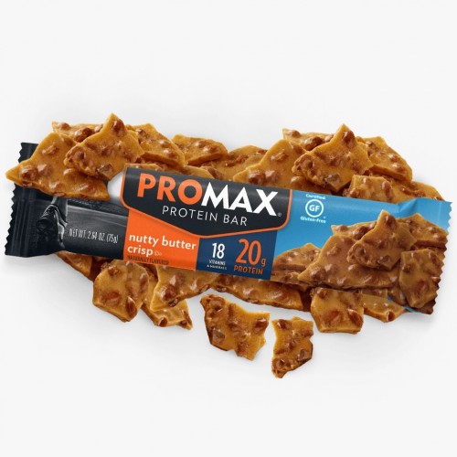 PROMAX GF Protein Bar with Nutty Butter Crisp 75g 